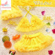 Children's swimsuit girl children babies lace split skirt cute Bikini girl little princess performance swimwear
