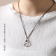 Ring safety buckle special rope hand-woven gold jade pendant pendant lanyard hanging neck black necklace rope