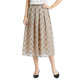 Phidias summer irregular skirt women's design niche mid-length high waist hip A-line gauze skirt