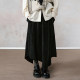 JfYanYan Star Track Corduroy Skirt Women's 2024 New Autumn and Winter Mid-length Irregular Skirt