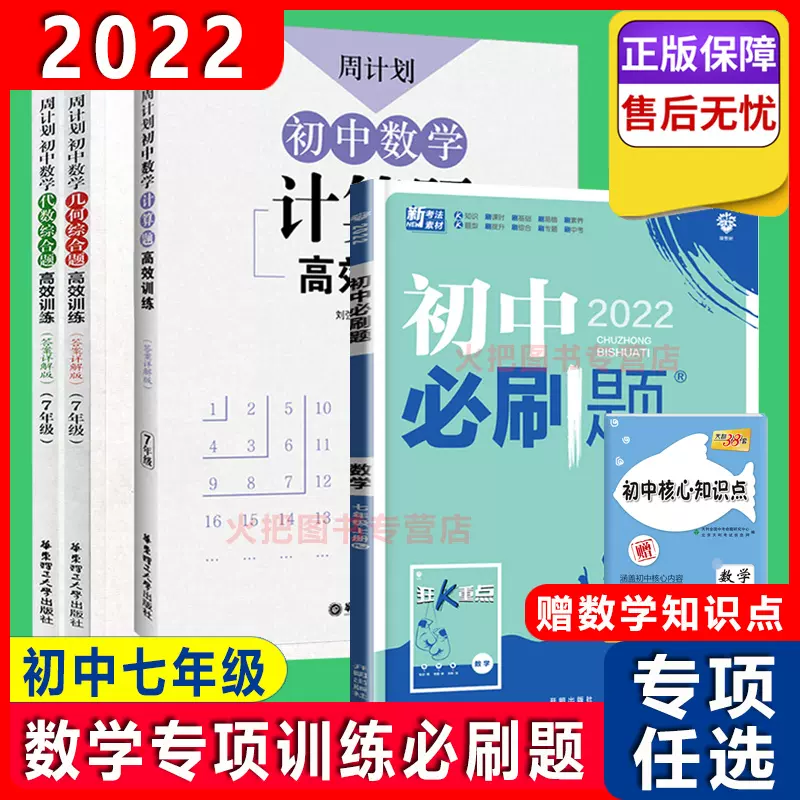 中学生数学必刷题 新人首单立减十元 21年12月 淘宝海外