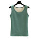 Women's new autumn and winter German velvet heated and warm camisole plus velvet thickened inner top and inner wear close-fitting bottoming shirt