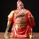 Chinese Zen backflow incense burner Guan Gongwu God of Wealth Guan Erye Guan Yu attracts wealth aromatherapy burner desktop office lamp ornaments