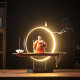 Chinese Zen backflow incense burner Guan Gongwu God of Wealth Guan Erye Guan Yu attracts wealth aromatherapy burner desktop office lamp ornaments