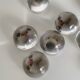 Cat Crystal Ball Basin Smedy Smedy Smedy Korean INS Same Lazy Desktop Passenger Paste Transparent Phone Book
