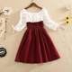 Spot 2025 summer outfit new internet celebrity skirt with waist slim and sweet one-shoulder round neck and two-shoulder off-shoulder a