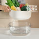 Modern housewife wash basin drain basket new style household kitchen wash basin filter water washing fruit wash basin fruit tray