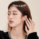 DODOGO Bow Pearl Earrings for Women Small Flavor Style Earrings High-end 2025 New Earrings Slimming Earrings