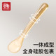 Silicone spoon newborn baby food supplement spoon baby feeding rice paste water children's tableware silicone soft spoon
