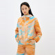 XII BASKET 12 Basket Spring Style Rock Color Print Mountain Splashback Jacket

