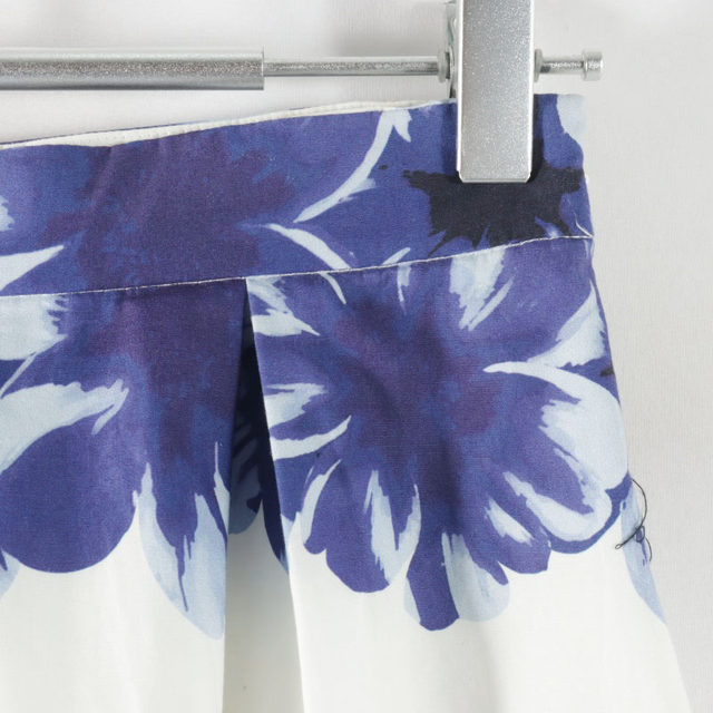 Daily single spring new commuter versatile side invisible zipper high waist slim short skirt women's printed fashionable skirt