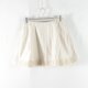 Japanese style commuting versatile side invisible zipper high waist slim short skirt for women fashionable solid color A-line skirt