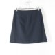 Japanese style commuting versatile side invisible zipper high waist slim short skirt for women solid color fashionable hip skirt