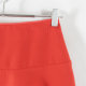 New Japanese style commuting versatile rear invisible zipper high waist slim short skirt for women solid color fashionable A-line skirt

