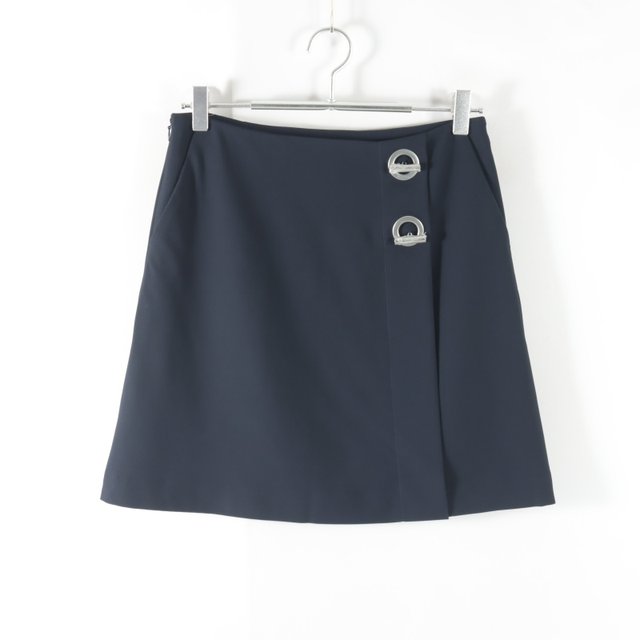 Japanese style commuting versatile side invisible zipper high waist slim short skirt for women solid color fashionable hip skirt