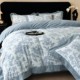 Special offer European type A maternal and infant grade milk velvet four-piece winter warm thickened coral velvet quilt cover flannel 4