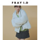 FRAY I.D autumn and winter fashion simple high waist mini flared skirt skirt FWFS245022