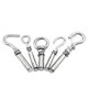 304/201 stainless steel expansion screw hook universal hook lifting ring pull expansion bolt M6M8M10M12