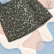 Leopard print skirt for women foreign trade original single autumn and winter high waist sexy short skirt for women rear zipper casual one-step skirt
