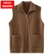 
2024 Mother's Clothing Spring Autumn and Winter Knitted Vest Loose Waistcoat Cardigan Middle-aged and Elderly Women's Large Size Vest Vest Jacket