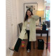 Gold large lace spliced ​​suspender vest for women in spring and summer large size fat mm belly cover white bottoming top