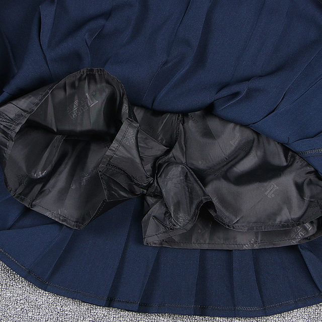 Large size loose anti-exposure skirt Spring and autumn new women's pleated skirt Korean style zipper high-waist short skirt versatile and colorful