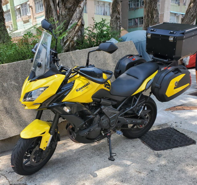 Suitable for Kawasaki Kawasaki motorcycle side box sports car side box ...