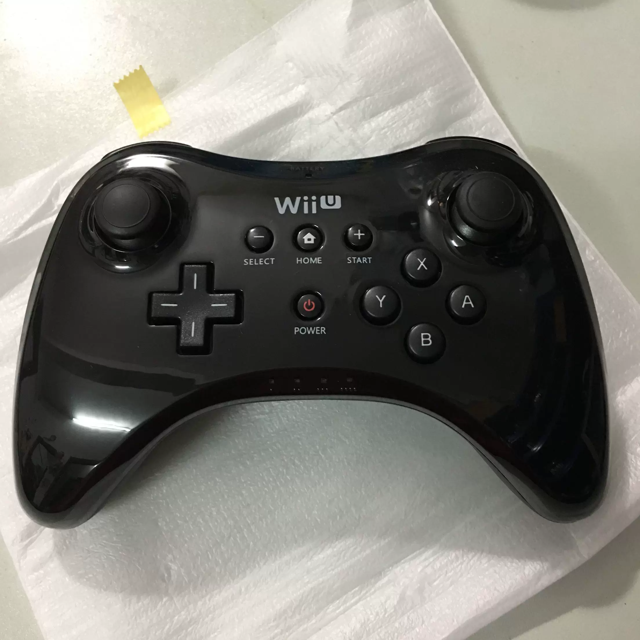 秒杀wii U Wiiu Gamepadro新款经典手柄原装全新pro牛角无线手柄