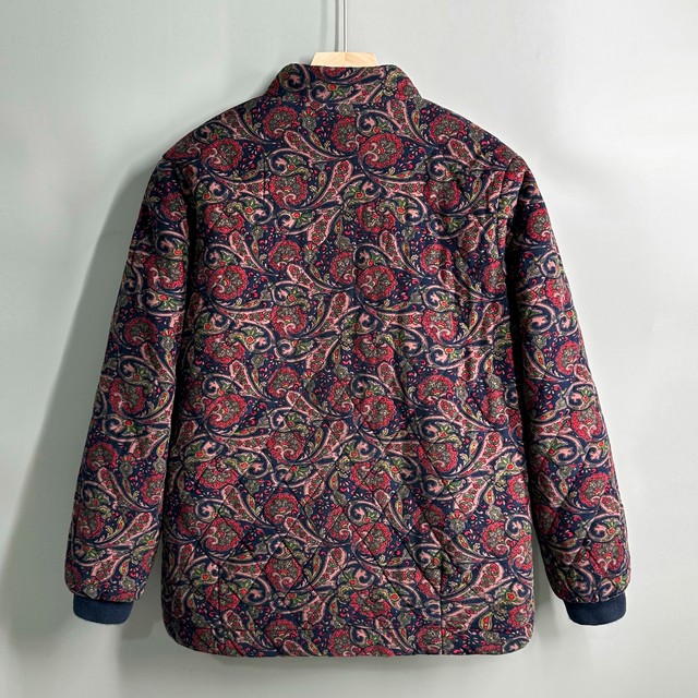 Middle-aged and elderly women's thin cotton jacket for spring and autumn old lady pure cotton thin cotton jacket for mother grandma new corduroy jacket