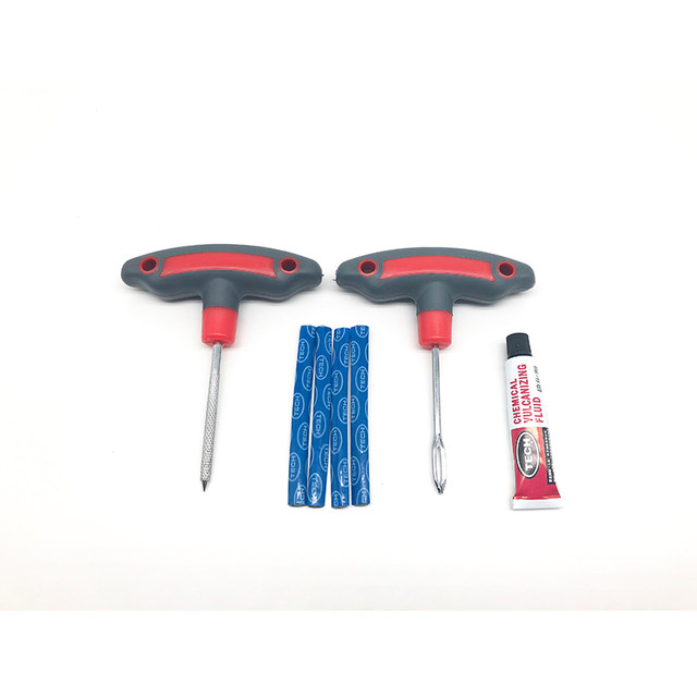 Tektronix Baomeike Automobile Motorcycle Electric Vehicle Tire Repair Tool Set Tektronix Vacuum Tire Strip Emergency Tool