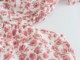 European and American style 2023 Summer new self -slimming, thin fashion versatile French print shoulder open waist dress female female female