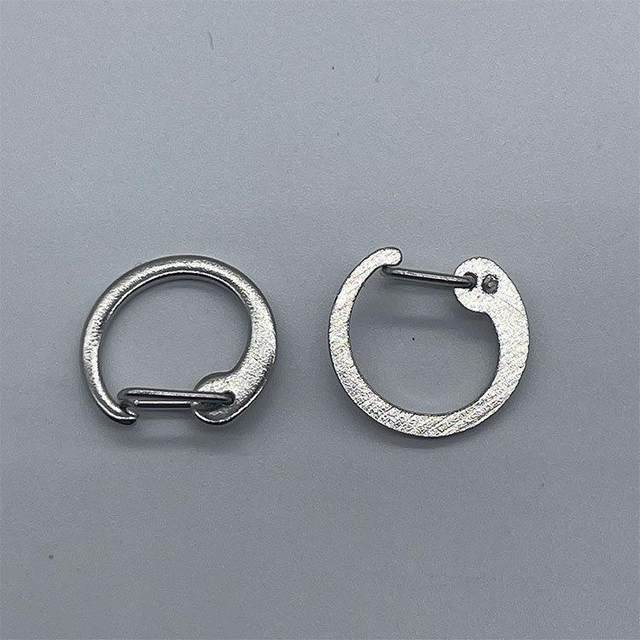 Security security and security duty uniform shoulder buckle silver ring buckle shoulder buckle shoulder stamp button silver ring security uniform special buckle ring