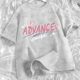 Student short-sleeved T-shirt for women in summer loose tie-dye pink half-sleeved 2025 new design top niche