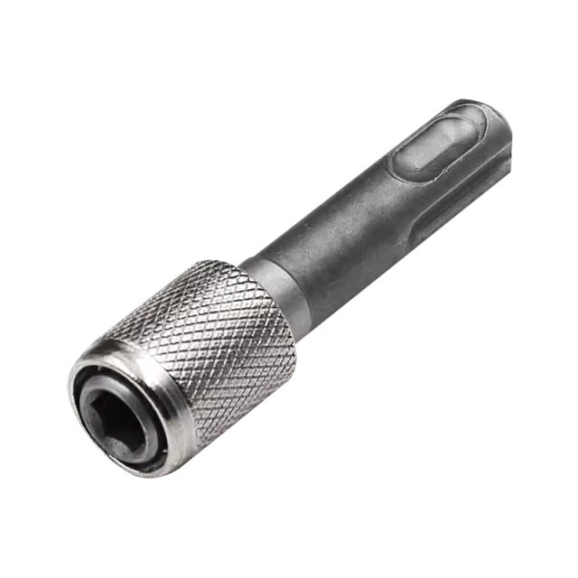 Electric hammer adapter round handle to hexagonal handle telescopic converter impact bit sleeve link quick release self-locking rod