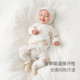 Tongtai baby suit spring and autumn pure cotton newborn clothes newborn baby monk dress full moon dress tops and pants