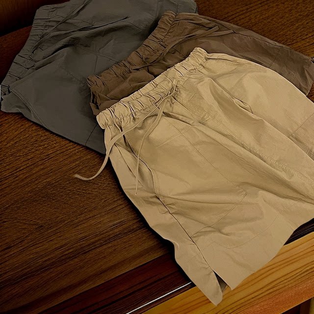 Quick-drying skirt for women in the summer new high-waisted slim casual short skirt anti-exposure lining workwear A-line skirt