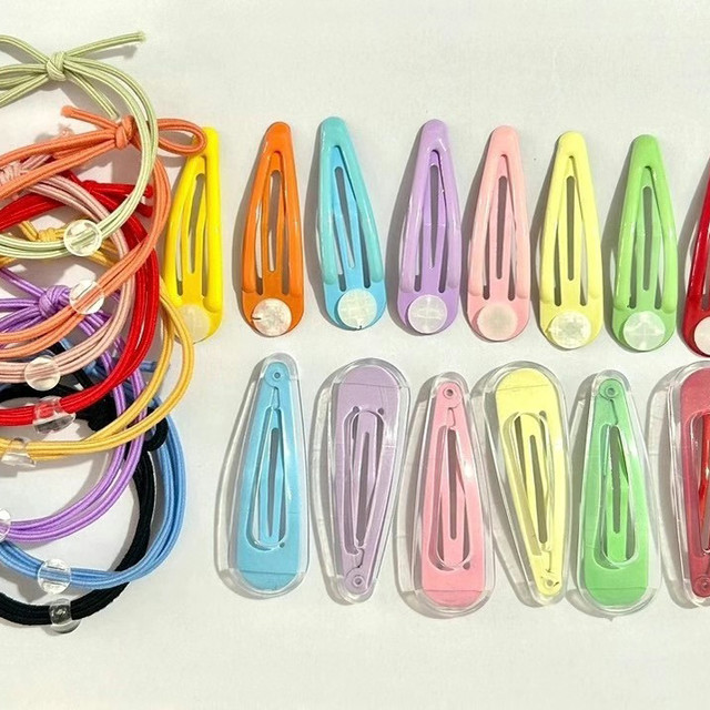 
Acrylic hairpin q version clip material customized celebrity support peripheral birthday gift hairpin headwear note holder