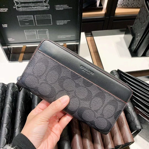 Американский тренер -тренер кролика мужская длинная кошелька держатель кошелька ручной сумки F581112 58113 24648