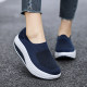 Cross -border large -size mothers shoes single shoes sports shoes nurse women's shoes thick sole EVA bottom light run shaking shoes
