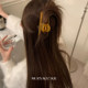 
suzyacc kr super texture ginger large grabber 2025 new ins chocolate color high-end hair clip