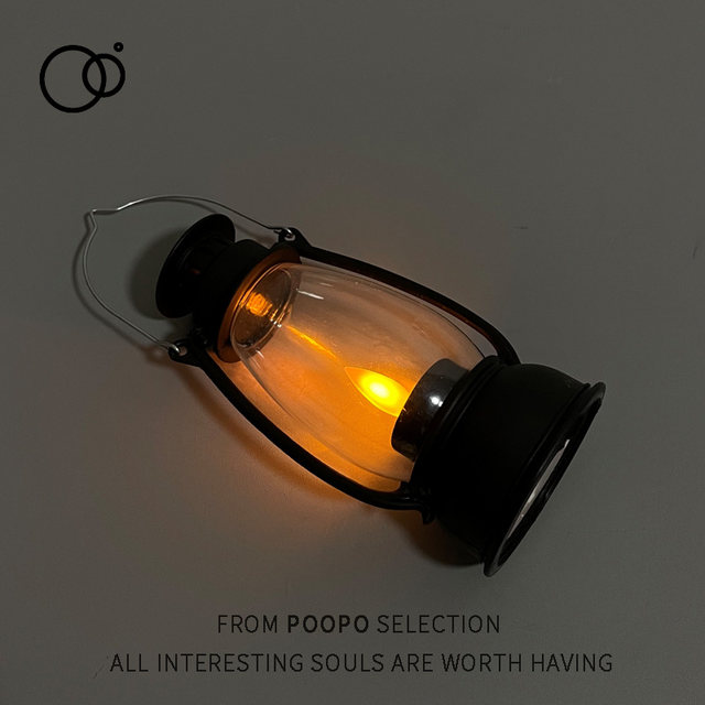 Retro pony lantern photo dormitory desktop ornaments night light atmosphere decorative goodies small objects girls gifts