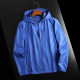 Sale for loss-proof and waterproof! Windproof and sun-proof! Thin men's hooded sports and casual jacket jacket in spring and summer