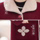 Elderly, winter dress female grandma, autumn and winter jacket mothers plus velvet, warm and warm coat, old lady, old man clothes
