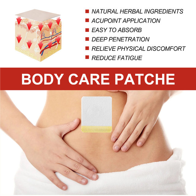 Eelhoe body care sticker relieve dizziness body discomfort, belly ...