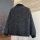 Fashion new mother's clothing autumn and winter imitation wool button cardigan middle-aged and elderly ladies versatile temperament thick coat