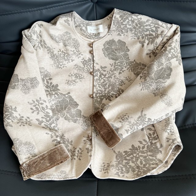 New Chinese style mother's clothing autumn and winter warm cardigan tops fashionable middle-aged and elderly ladies windproof cotton coats