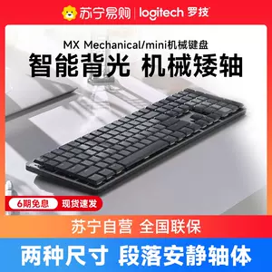 羅技MX Mechanical mini無線機械鍵盤藍牙充電電腦官方旗艦店215-Taobao