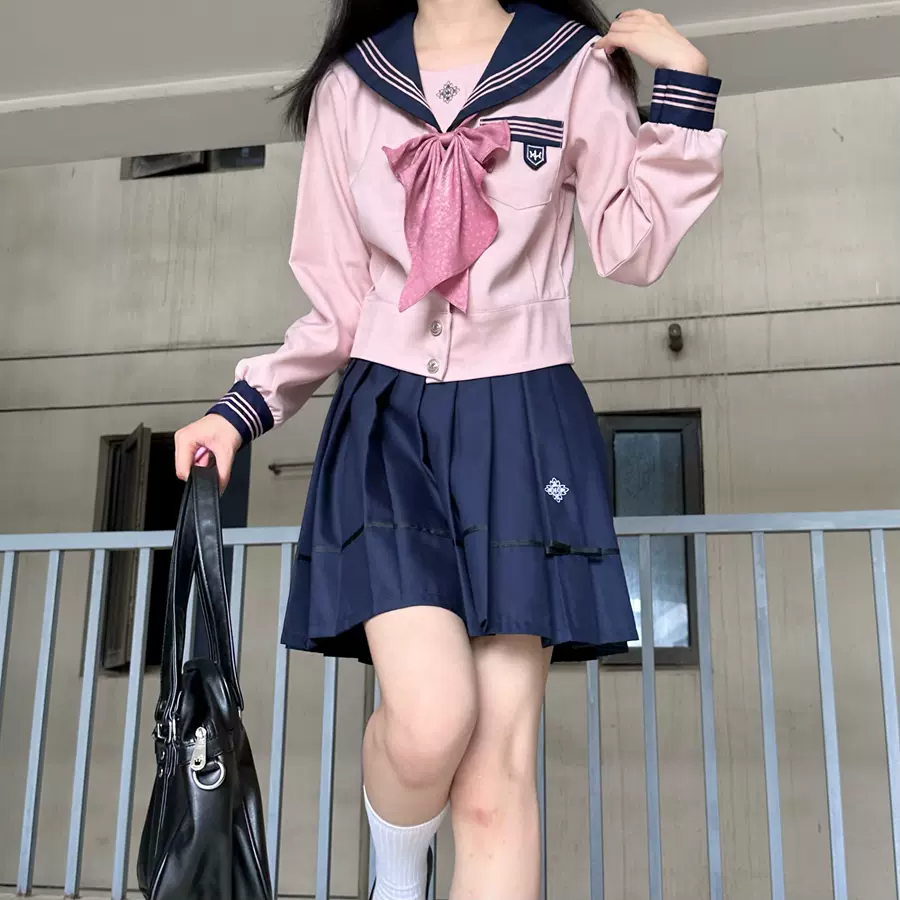 初回限定お試し価格 jk制服スカート正版学院風制服女装日系ブラウス