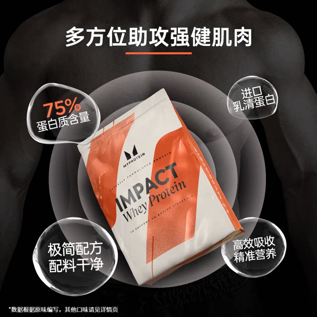 11 pounds of whey Myprotein Panda Protein Powder Muscle Building and Shaping Whey Protein Powder 2.5kg*2