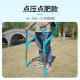 Agricultural corn fertilizer fertilizer manually sprinkle and throw up the fertilizer barrel artifact under the fertilizer barrel
